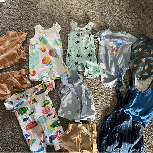 Summer Baby Boy Clothing Bundle